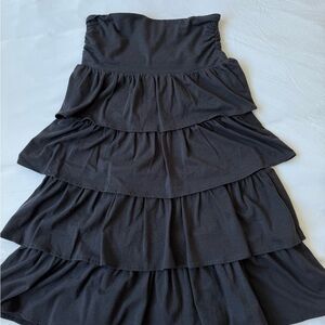 J. Crew Fringe Layered Mini Dress